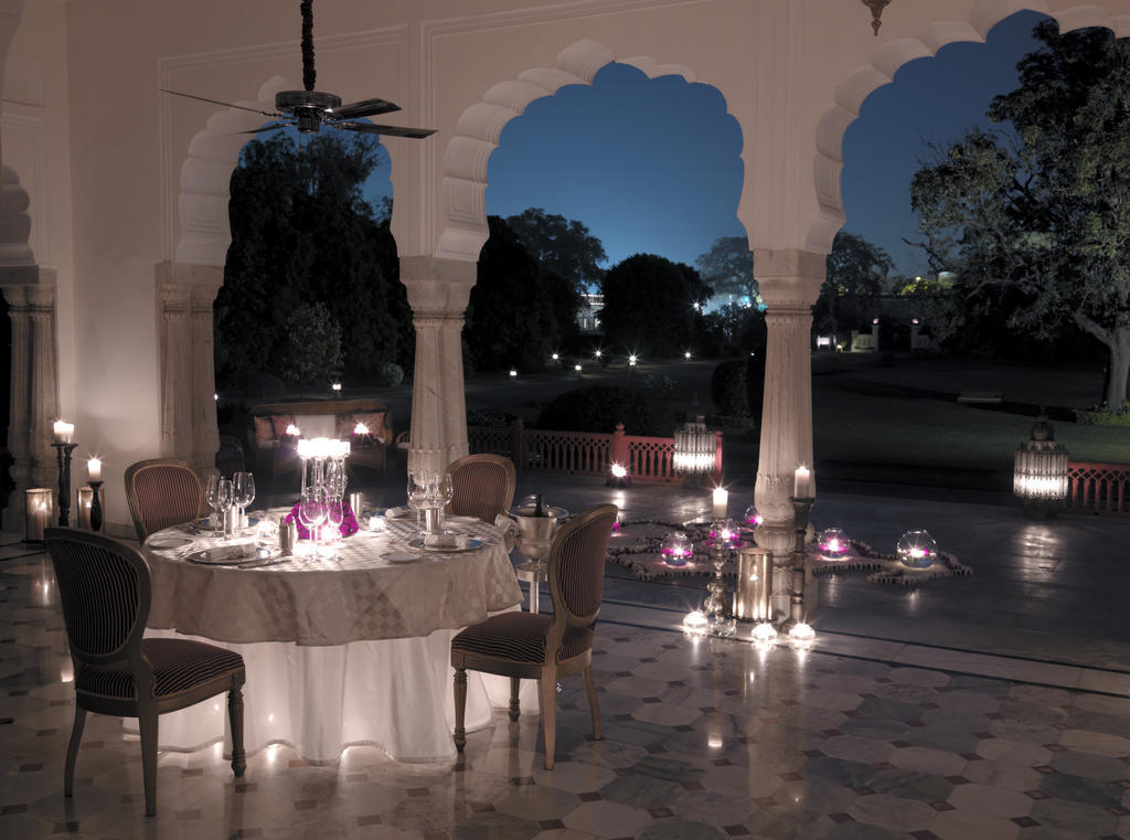 Rambagh Palace Divisione di Divisione di Jaipur Ristorante foto